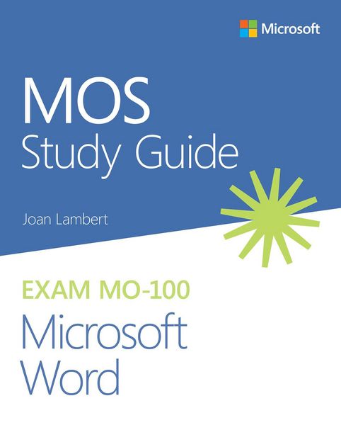 Produktbild: MOS Study Guide for Microsoft Word Exam MO-100
