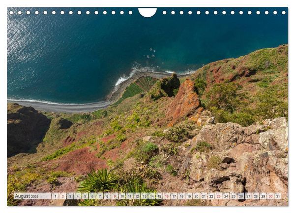 Produktbild: Madeira - eine Rundreise (Wandkalender 2026 DIN A4 quer), CALVENDO Monatskalender