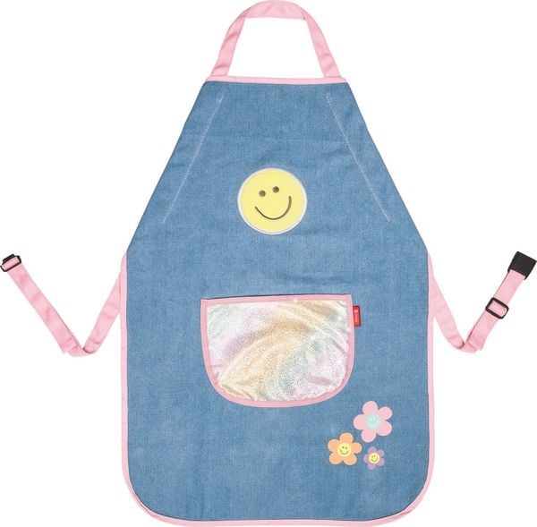 Produktbild: Brunnen Kindersch&uuml;rze Happy Hippie &brvbar; jeansblau/mehrfarbig, pastell
