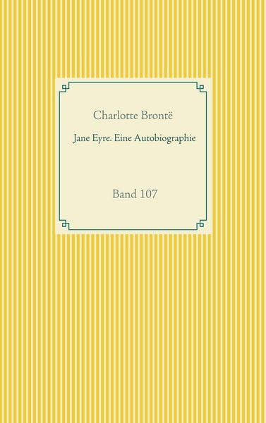 Produktbild: Jane Eyre. Eine Autobiographie