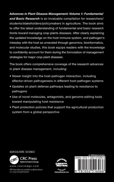 Produktbild: Advances in Plant Disease Management