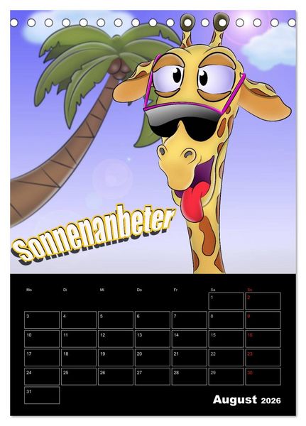Produktbild: Cartoons - mir doch Bockwurscht (Tischkalender 2026 DIN A5 hoch), CALVENDO Monatskalender