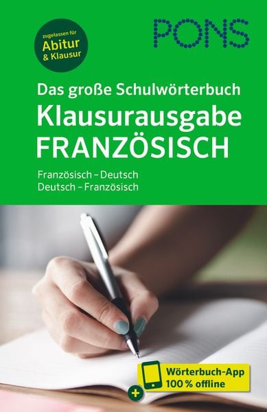 PONS Das große Schulwörterbuch Klausurausgabe Französisch, Set von , PONS Langenscheidt GmbH, 9783125163584