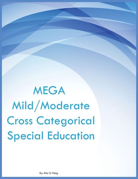 Produktbild: MEGA Mild/Moderate Cross Categorical Special Education
