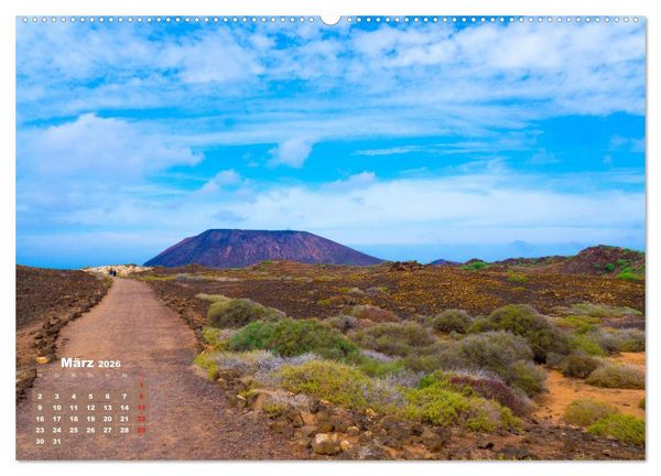 Produktbild: Lanzarote - Land der schwarzen Erde (Wandkalender 2026 DIN A2 quer), CALVENDO Monatskalender