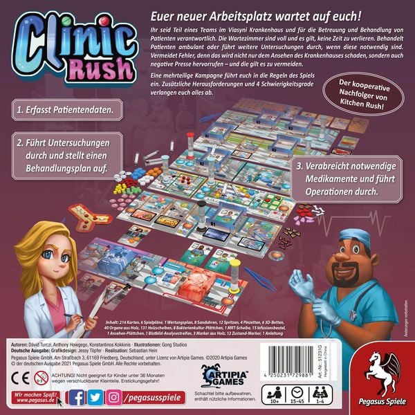 Produktbild: Clinic Rush (Spiel)