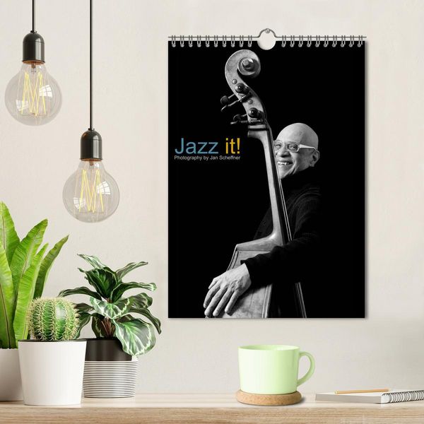 Produktbild: Jazz it! (Wandkalender 2026 DIN A4 hoch), CALVENDO Monatskalender