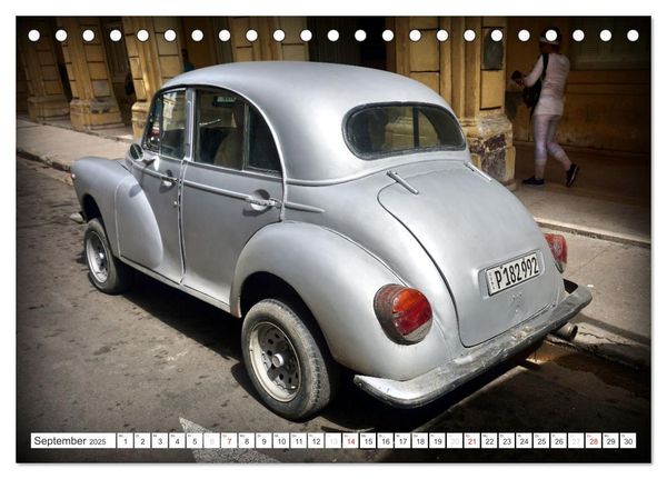 Produktbild: RENAULT - Franz&ouml;sische Klassiker in Kuba (Tischkalender 2025 DIN A5 quer), CALVENDO Monatskalender