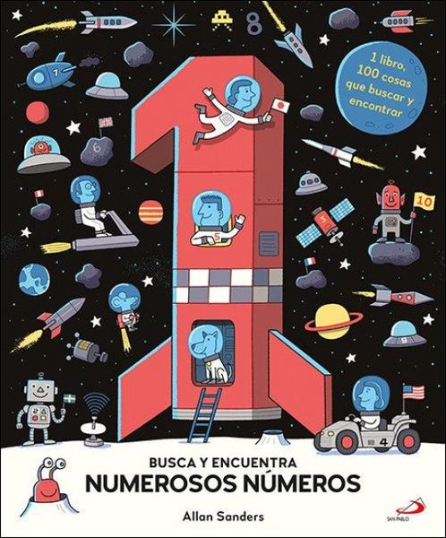 Produktbild: Busca y encuentra, numerosos, n&uacute;meros : 1 libro, 100 cosas que buscar y encontrar