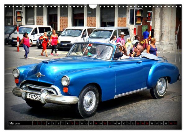 Produktbild: Best of Oldsmobile - Ein Cabrio Klassiker in Kuba (Wandkalender 2026 DIN A3 quer), CALVENDO Monatskalender