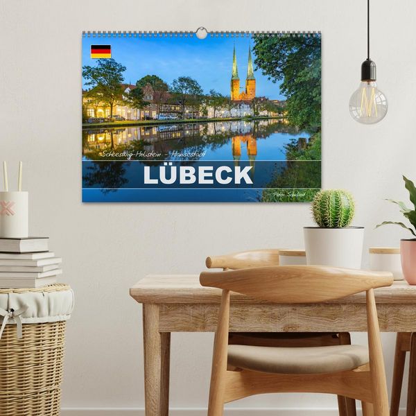 Produktbild: Schleswig-Holstein - Hansestadt L&uuml;beck (Wandkalender 2027 DIN A3 quer), CALVENDO Monatskalender