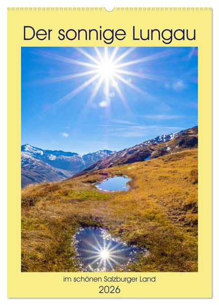 Produktbild: Der sonnige Lungau (Wandkalender 2026 DIN A2 hoch), CALVENDO Monatskalender