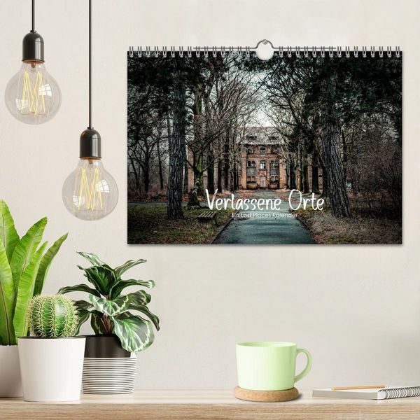 Produktbild: Verlassene Orte - Ein Lost Places Kalender (Wandkalender 2026 DIN A4 quer), CALVENDO Monatskalender