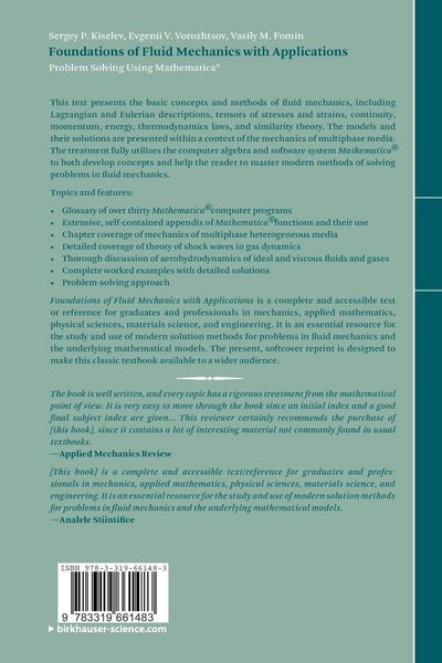 Produktbild: Foundations of Fluid Mechanics with Applications