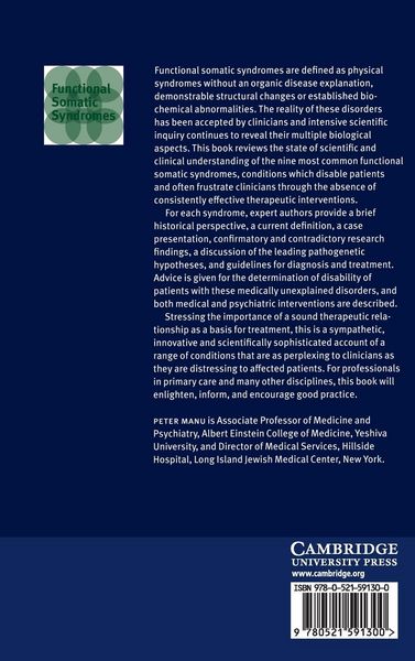 Produktbild: Functional Somatic Syndromes