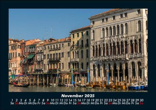 Produktbild: Venedig 2025 Fotokalender DIN A5