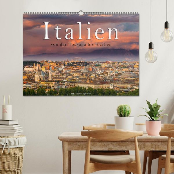 Produktbild: Italien von der Toskana nach Sizilien (Wandkalender 2026 DIN A2 quer), CALVENDO Monatskalender