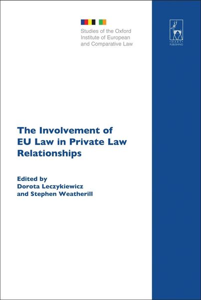 Produktbild: The Involvement of EU Law in Private Law Relationships