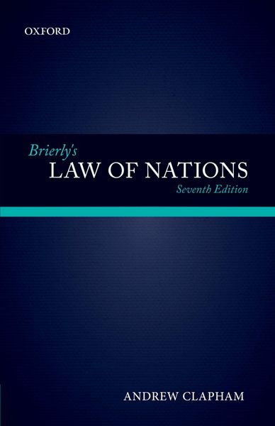 Produktbild: Brierly's Law of Nations
