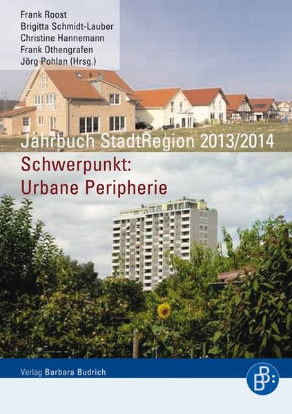 Produktbild: Jahrbuch StadtRegion 2013/2014