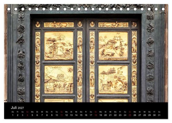 Produktbild: Florenz (Tischkalender 2027 DIN A5 quer), CALVENDO Monatskalender