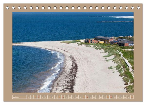 Produktbild: Helgoland,Deutschlands rote Felsen (Tischkalender 2027 DIN A5 quer), CALVENDO Monatskalender