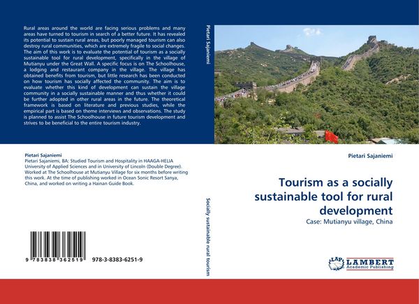 Produktbild: Tourism as a socially sustainable tool for rural development