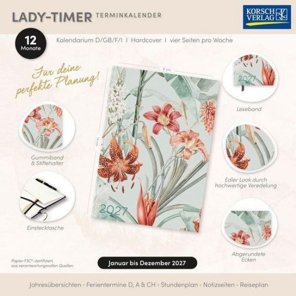 Produktbild: Lady-Timer Paradise 2027
