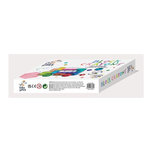 Produktbild: HAKUYOKA - Block-Wachsmalkreiden Schulbus