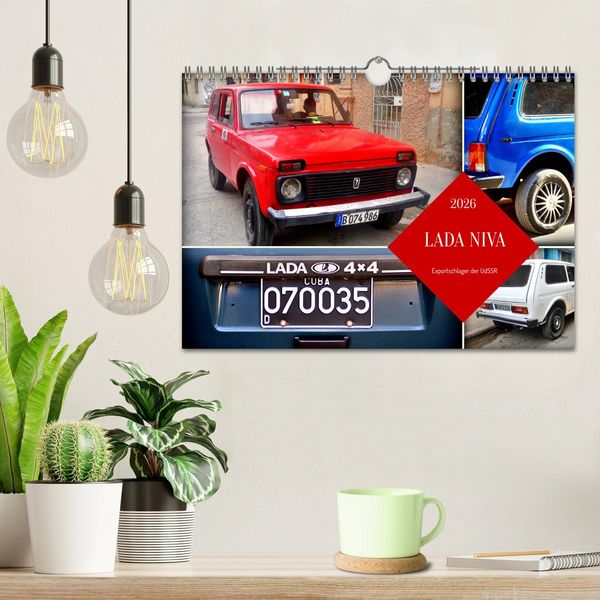 Produktbild: LADA NIVA - Exportschlager der UdSSR (Wandkalender 2026 DIN A4 quer), CALVENDO Monatskalender