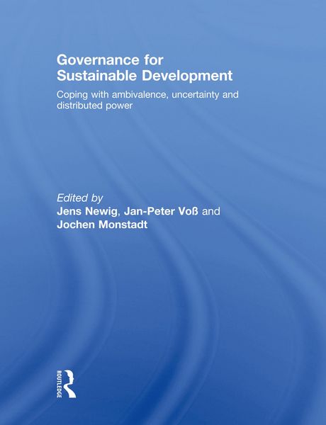 Produktbild: Governance for Sustainable Development