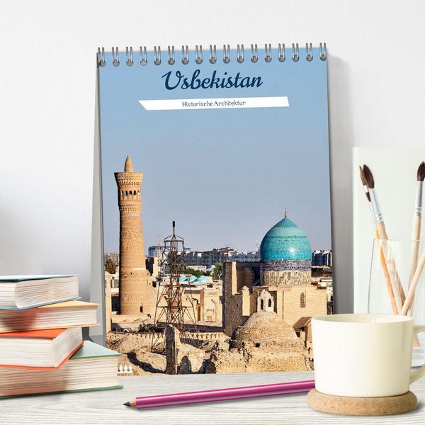 Produktbild: Usbekistan - Historische Architektur (Tischkalender 2027 DIN A5 hoch), CALVENDO Monatskalender