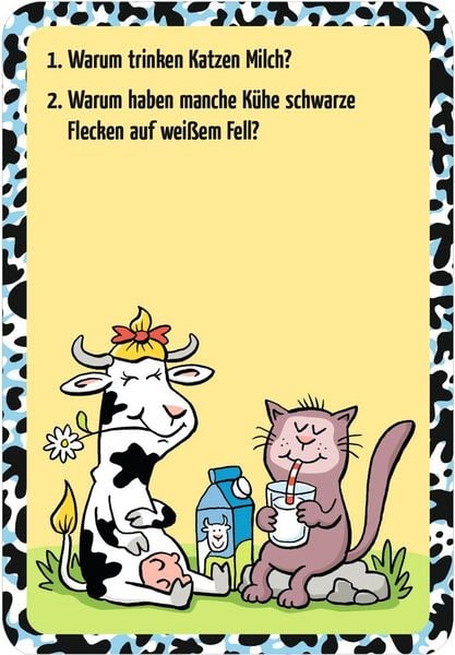 Produktbild: 50 coole Karten - Scherzfragen zum Schlapplachen