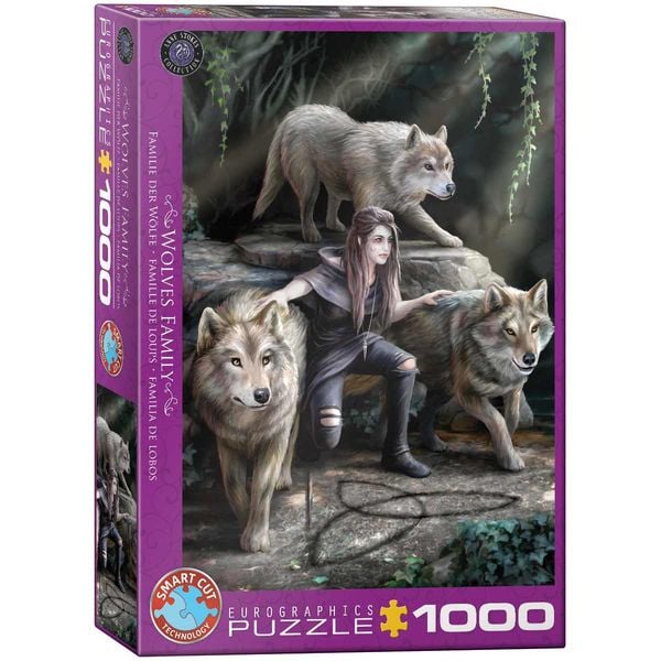 Produktbild: Familie der W&ouml;lfe (Puzzle)