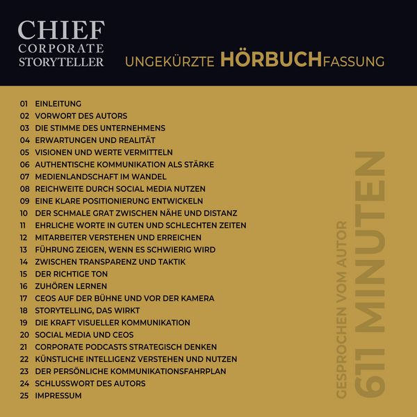 Produktbild: Chief Corporate Storyteller