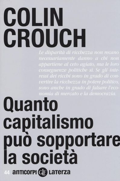 Produktbild: Quanto capitalismo pu&ograve; sopportare la societ&agrave;