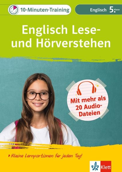Klett 10-Minuten-Training Englisch Lese- und Hörverstehen 5. Klasse, Geheftet von , Klett Lerntraining bei PONS Langenscheidt GmbH, 978-3-12-927638-9