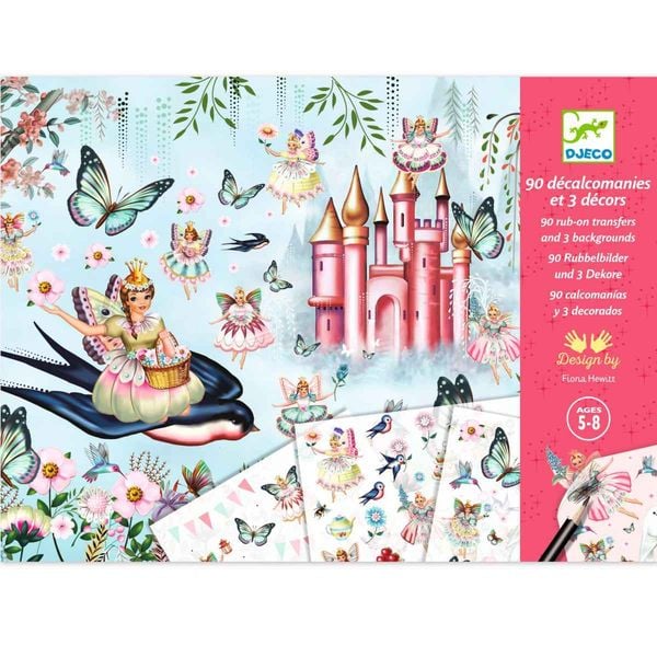Produktbild: Djeco - Abziehbilder - In Fairyland