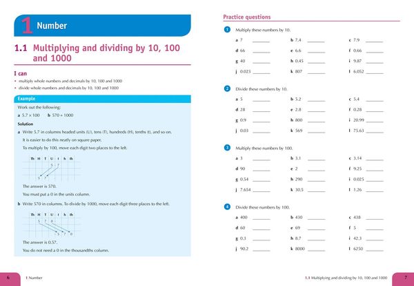 Produktbild: KS3 Maths Intervention Step 3 Workbook