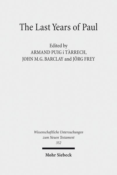 Produktbild: The Last Years of Paul
