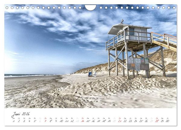 Produktbild: Sylt (Wandkalender 2026 DIN A4 quer), CALVENDO Monatskalender