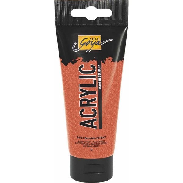 Produktbild: SOLO GOYA Acrylic Effekt bernstein 100ml Tube