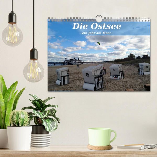 Produktbild: Die Ostsee - Ein Jahr am Meer (Wandkalender 2026 DIN A4 quer), CALVENDO Monatskalender