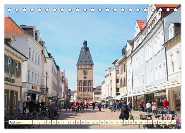Produktbild: Speyer am Rhein Kaiserdom und Pilgerstadt (Tischkalender 2027 DIN A5 quer), CALVENDO Monatskalender