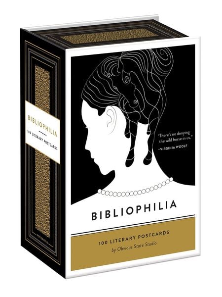 Bibliophilia. 100 Literary Postcards, Set von Evan Robertson, Random House LLC US, 9780553447897