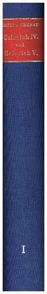 Produktbild: Jahrb&uuml;cher des Deutschen Reiches unter Heinrich IV. und Heinrich V.