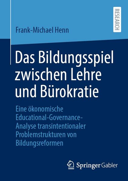 Produktbild: Das Bildungsspiel zwischen Lehre und B&uuml;rokratie