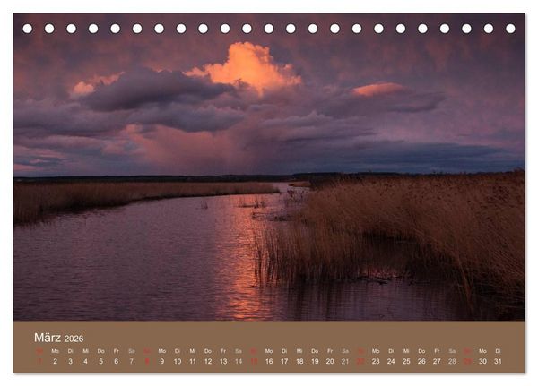 Produktbild: Der Federsee - Vogelparadies in Oberschwaben (Tischkalender 2026 DIN A5 quer), CALVENDO Monatskalender