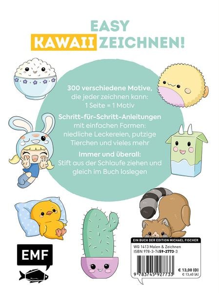 Produktbild: 300 Motive zeichnen &ndash; Kawaii