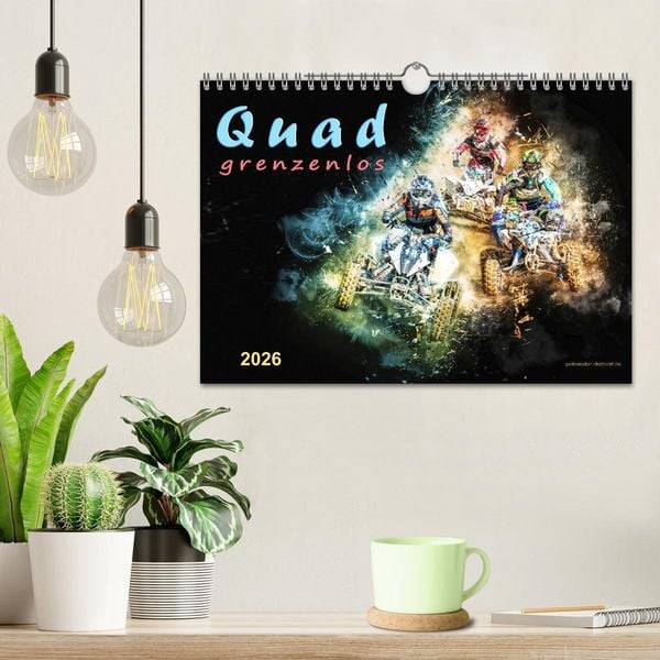 Produktbild: Quad grenzenlos (Wandkalender 2026 DIN A4 quer), CALVENDO Monatskalender